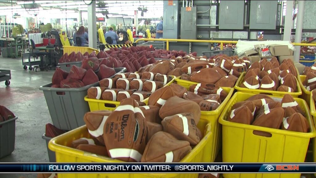 inside ada ohios wilson football factory