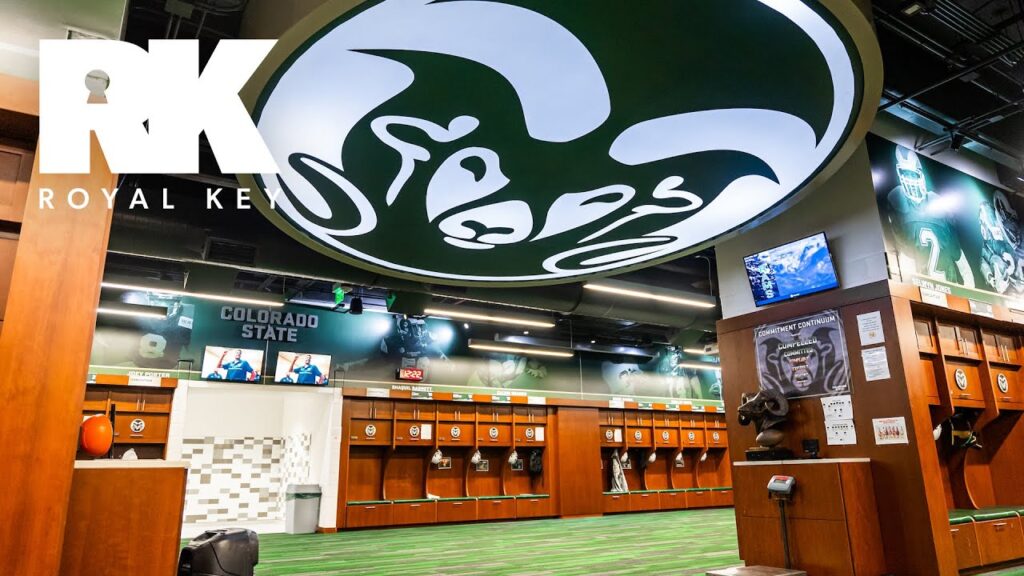 inside the colorado st rams 220000000 football facility royal key