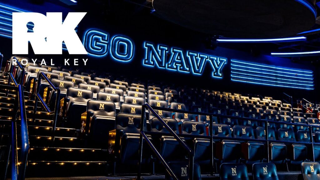 inside the navy midshipmens 28000000 football facility royal key