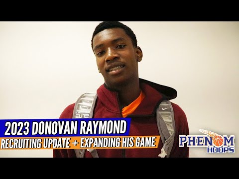 interview 2023 donovan raymond with recruitment update expanding his game for the upcoming season