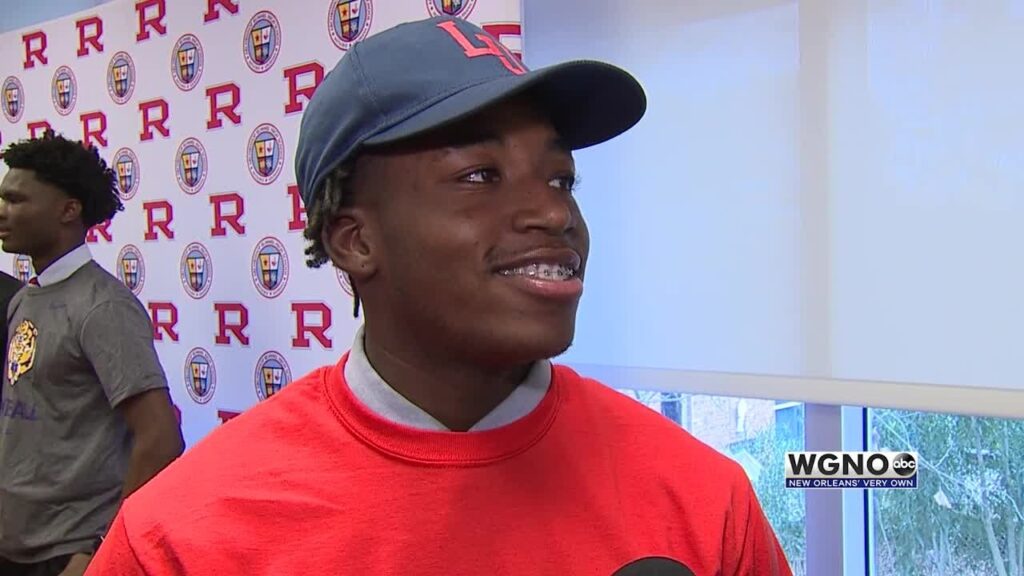 interview rummel db sinick brown signs with langston