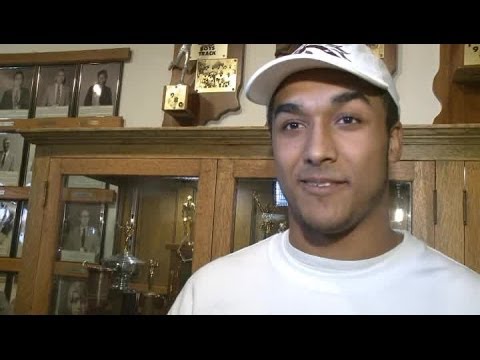 interview with south side senior nathan braster after signing with western michigan football