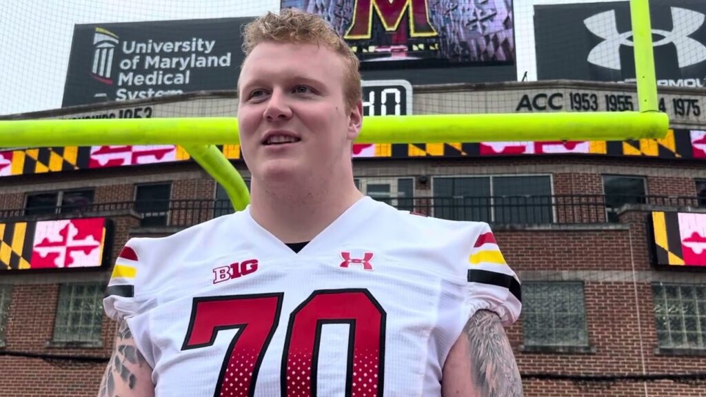 iol josh kaltenberger recaps maryland footballs 2024 spring game