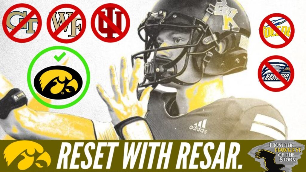 iowa football nabs mobile 2024 qb james resar 3 4 star jacksonville quarterback selects hawkeyes