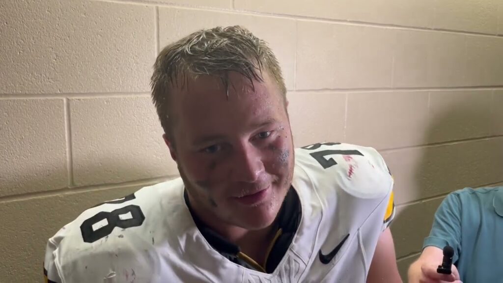 iowa footballs mason richman the plan was to wear minnesota down