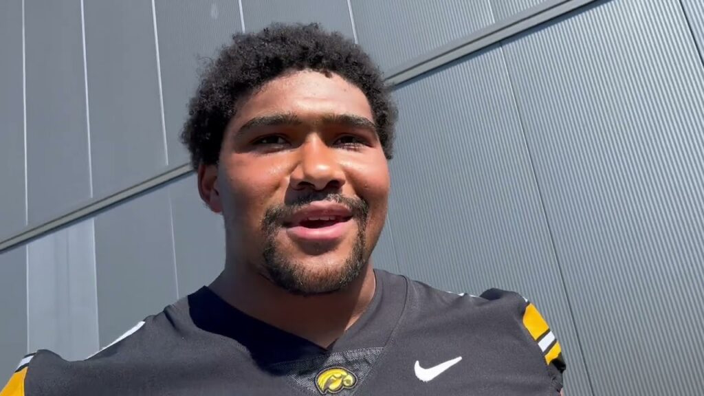 iowa footballs yahya black looks like an nfl defensive tackle is now his time