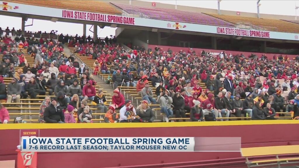 iowa state football spring game