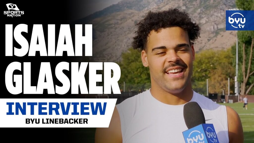 isaiah glasker talks being a starter and play style on byusn