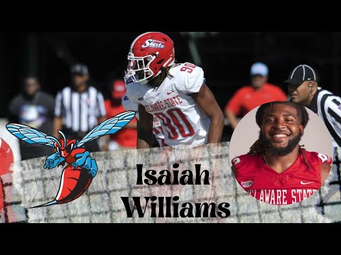 isaiah williams de delaware state 2023 nfl draft prospect zoom interview