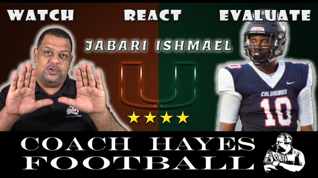 jabari ishmael highlights he is committed to the university of miami gocanes wre