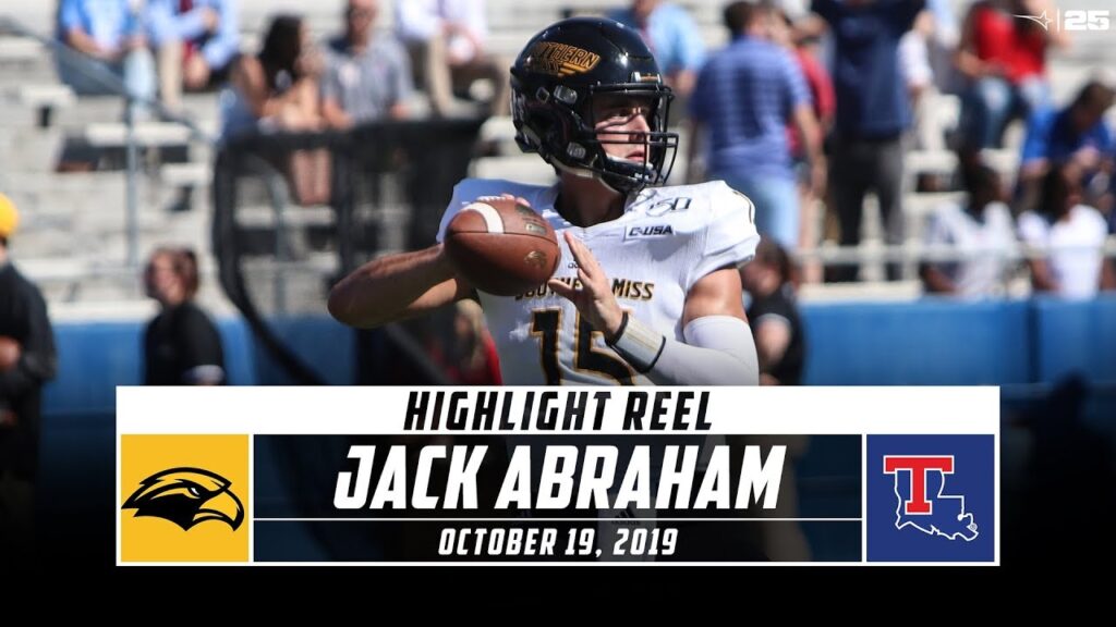 jack abraham highlights southern mississippi vs louisiana tech 2019 stadium