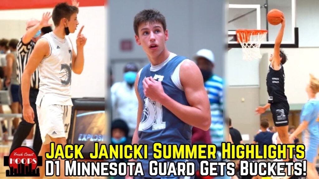 jack janicki summer highlights 2023 guard for d1 minnesota