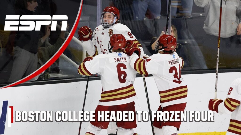 jack malone wins it for boston college in ot f09f8f92 bc headed to the frozen four f09fa5b6 espn college hockey