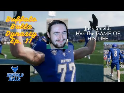 jack shields plays the game of his life buffalo bulls dynasty ep 11