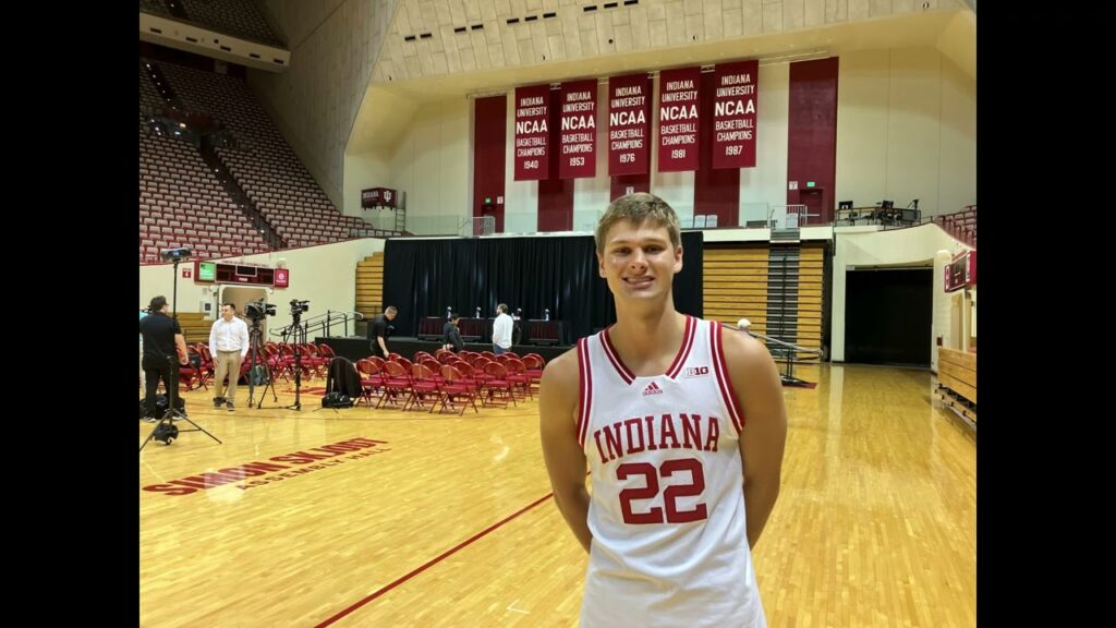 jackson creel interview at indiana university media day 09 20 23