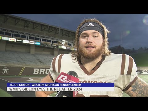 jacob gideon eyes big season for western michigan football