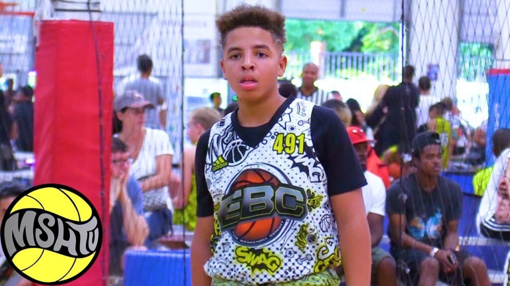 jaeden bland has amazing vision 2018 ebc jr all american camp mixtape