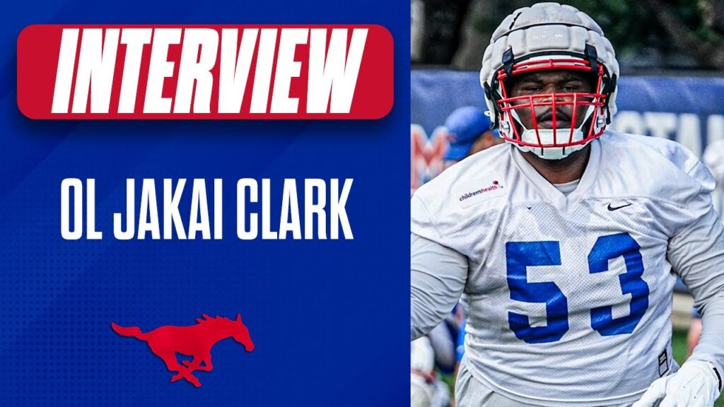 jakai clark ready to emerge on smu ol after adjustment period in 2023 after transferring from miami