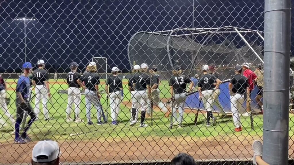 jake mcnamara 2022 mif arizona christian baseball prospect camp