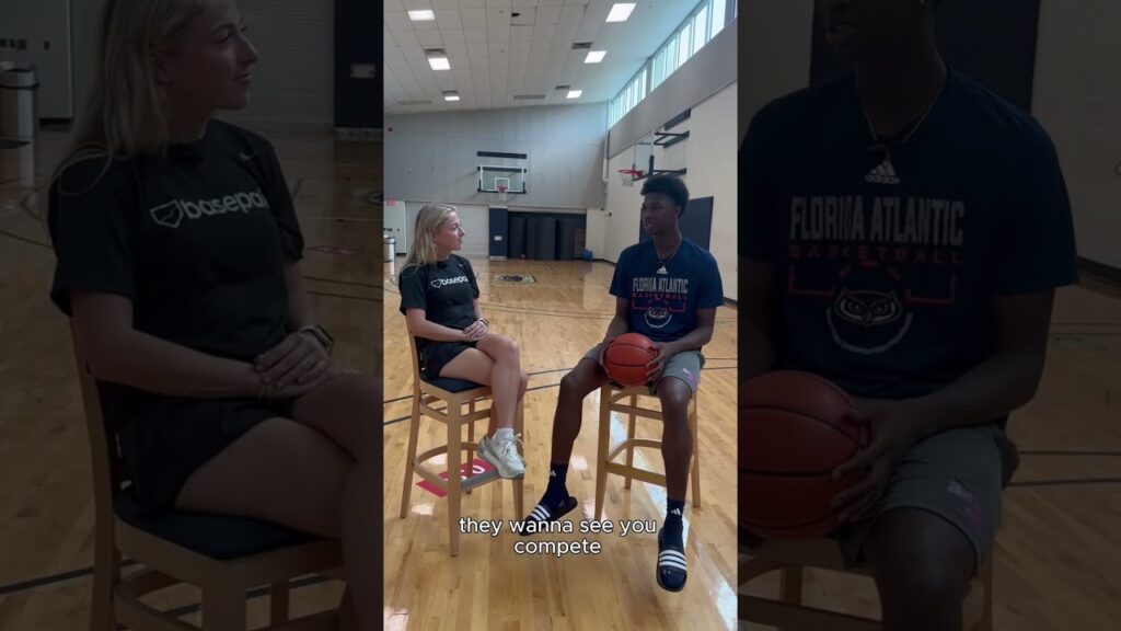 jakel powell fau basketball freshman interview