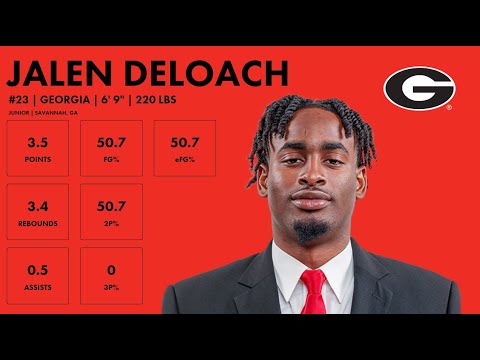 jalen deloach georgia 2023 24 transfer portal highlights