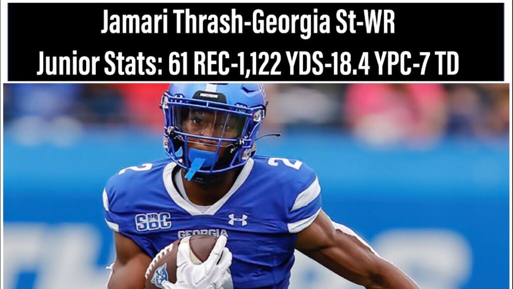 jamari thrash junior season highlights georgia st wr 2022 2023 cfb season welcome to louisville