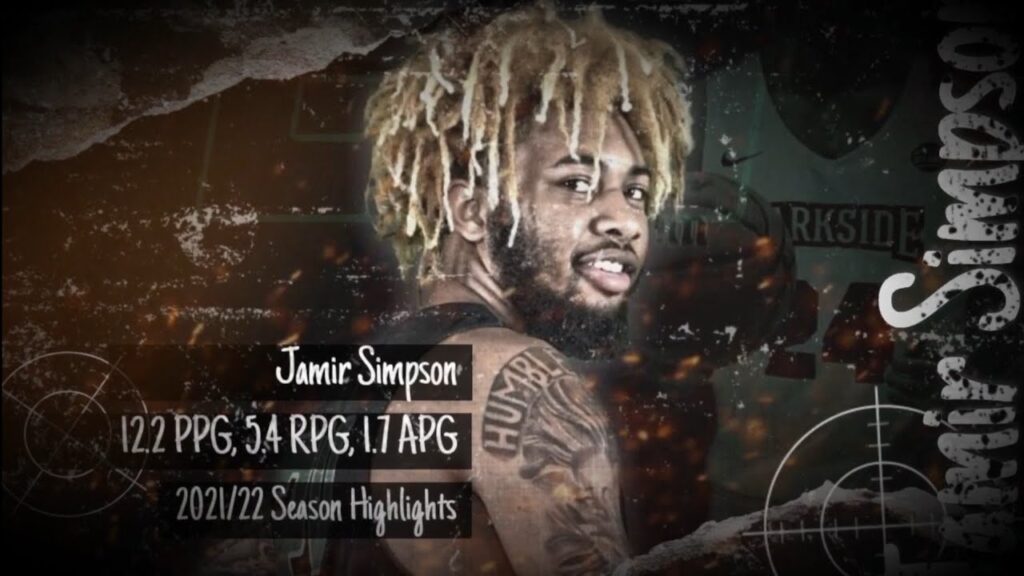 jamir simpson 2021 22 season highlights hd