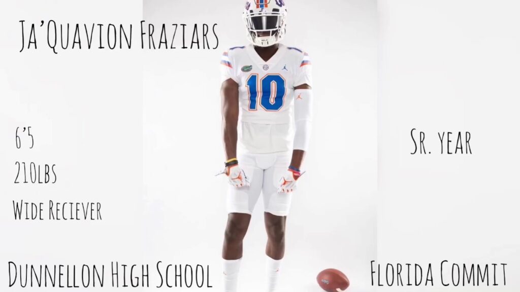 jaquavion fraziars 2019 dunnellon high school florida commit official highlights