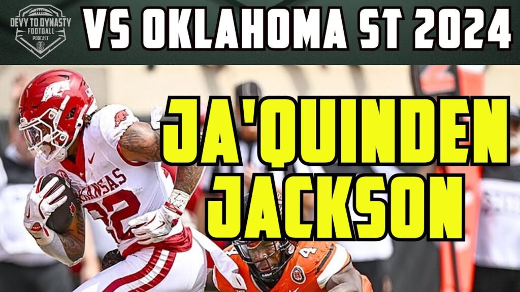 jaquinden jackson highlights vs oklahoma state 2024