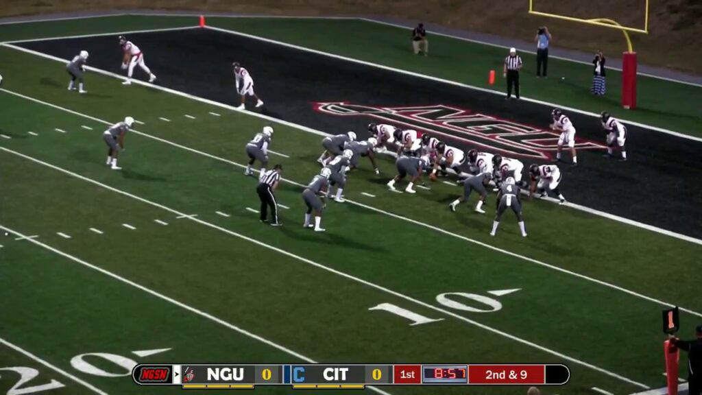 javon smith 99 yard touchdown reception ngu football 2016