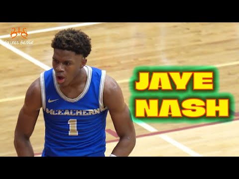 jaye nash a tough pg watch him going crazy with ace baiey at mceachern high in atlanta