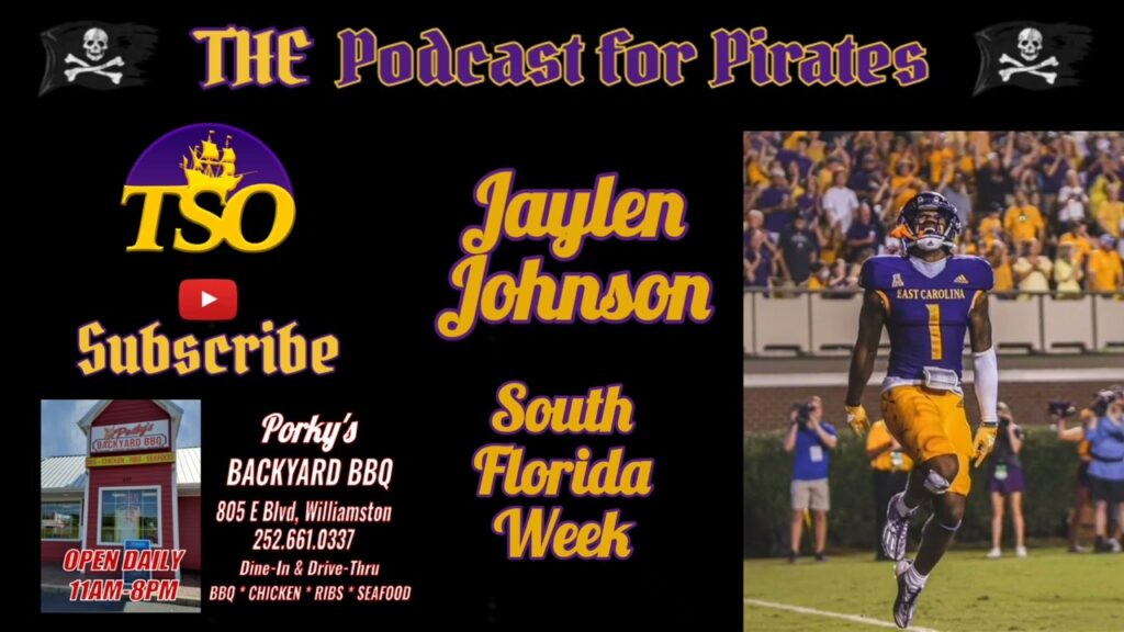 jaylen johnson south florida week ecupirates collegefootball tsotv ecu eastcarolina