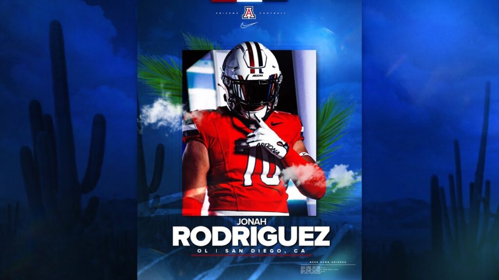 jonah rodriguez arizona football