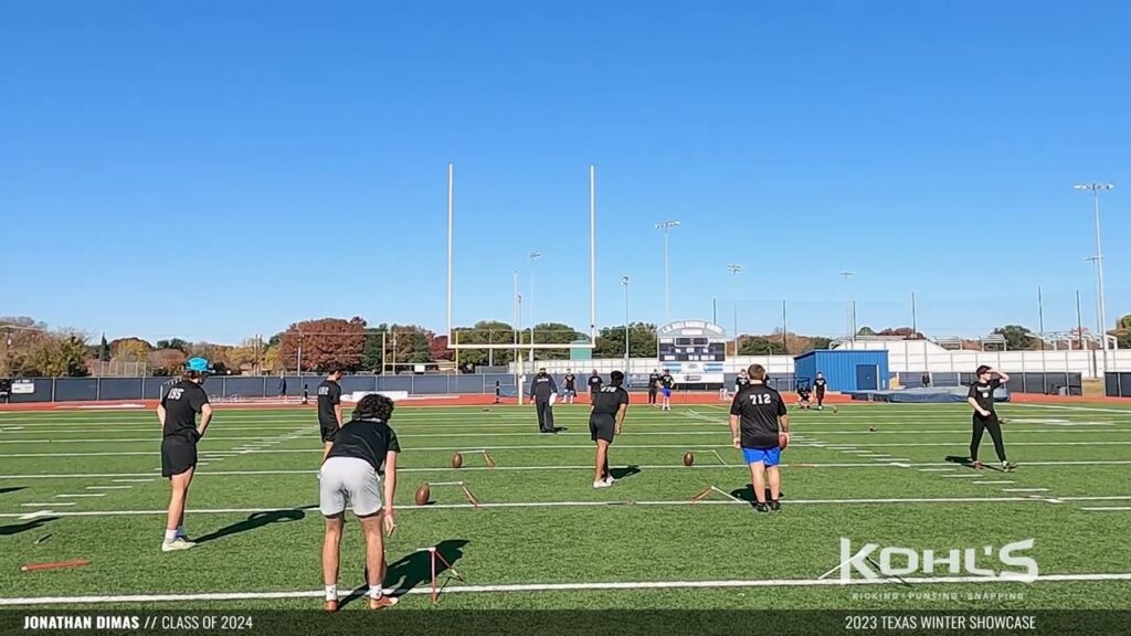 jonathan dimas 2023 texas winter showcase highlight video