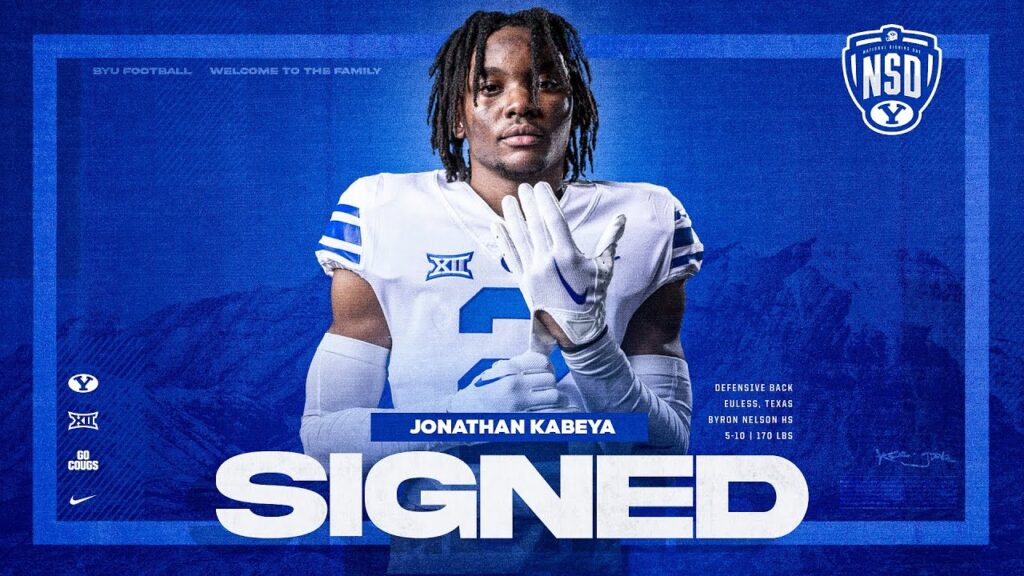 jonathan kabeya byu football national signing day 2024