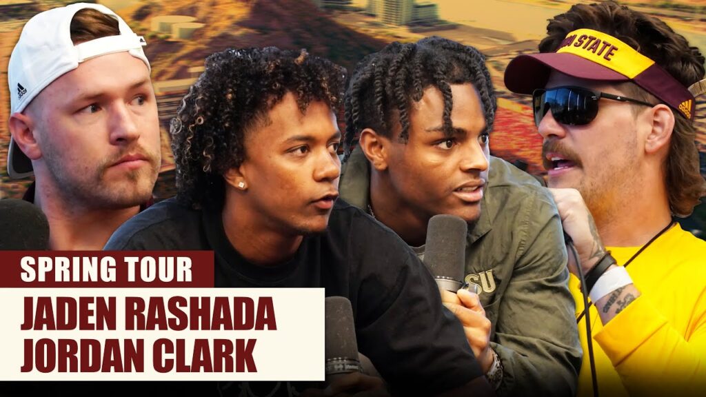 jordan clark tells hilarious ryan clark stories jaden rashada talks why he chose asu over florida