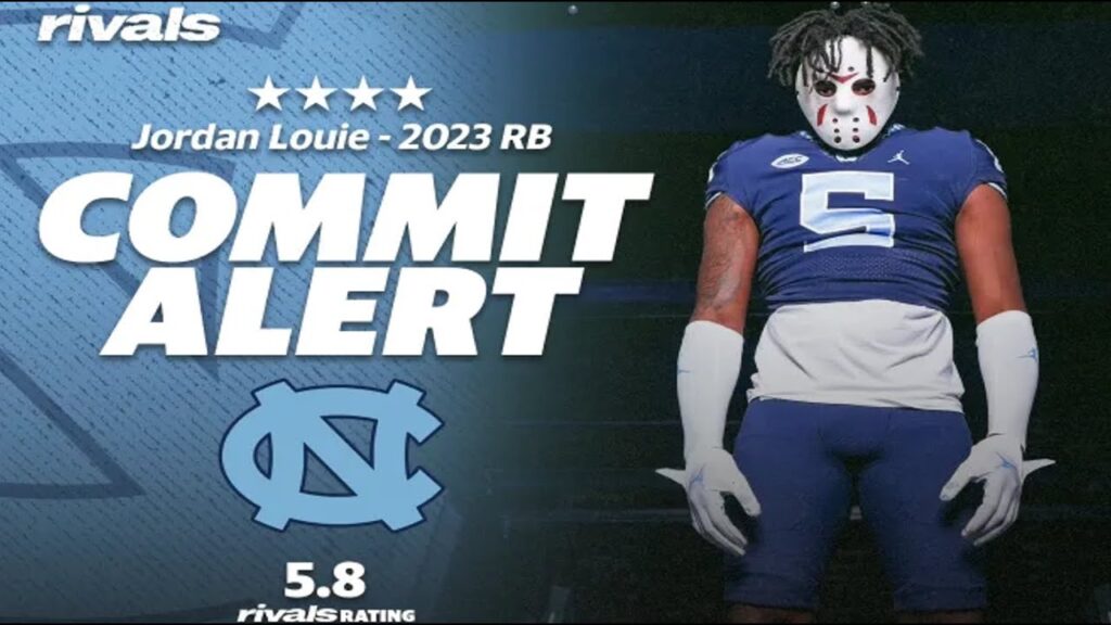 jordan louie commits to unc