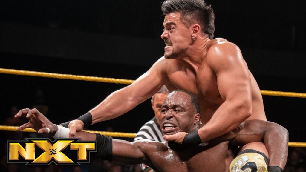 jordan myles vs angel garza nxt breakout tournament semifinal match wwe nxt july 24 2019