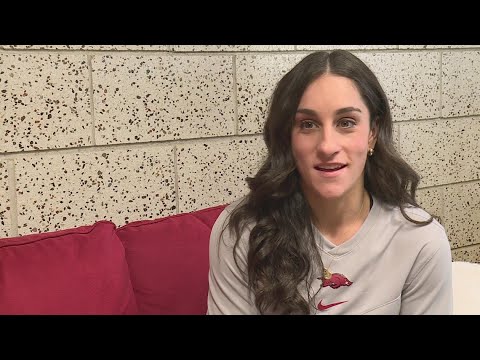 jordyn wieber previews the 2023 arkansas gymnastics season