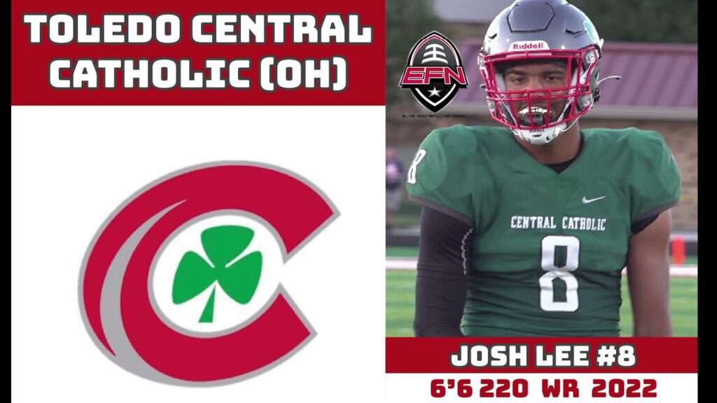 josh lee is turning heads for toledo central catholic ohio high school football