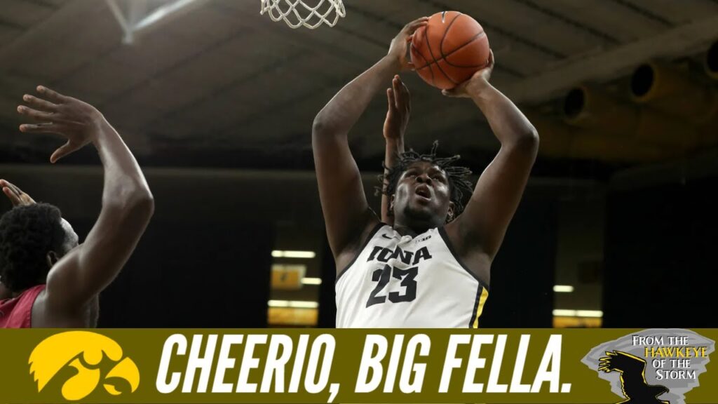 josh ogundele transferring from iowa basketball hawkeyes in search of big man in transfer portal