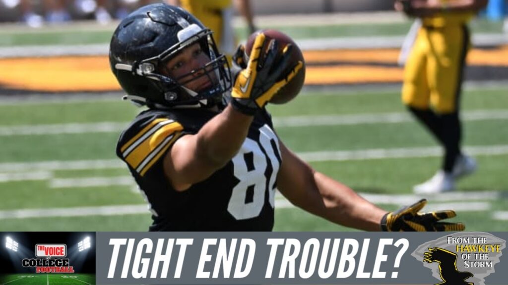 josiah miamen enters transfer portal should iowa have concerns about depth at tight end