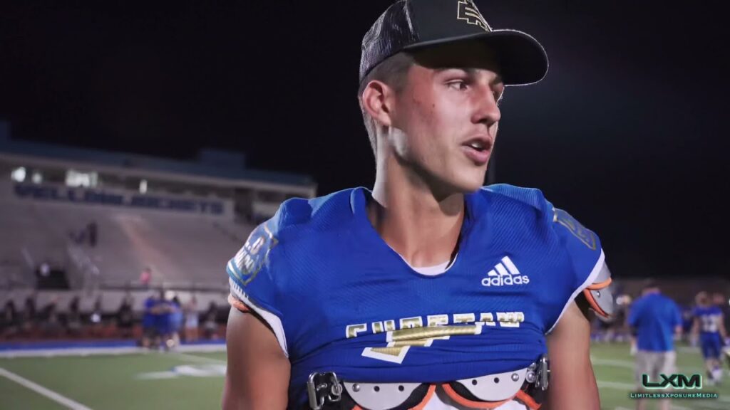 jr qb steele wasel first game interview 2021