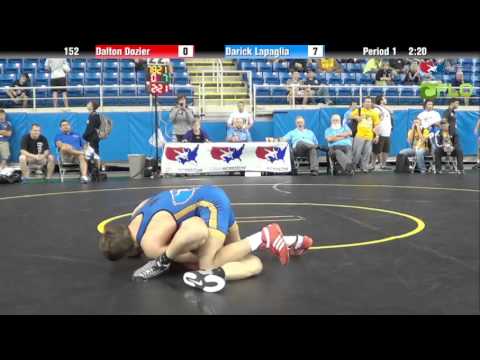 junior 152 dalton dozier nebraska vs darick lapaglia missouri