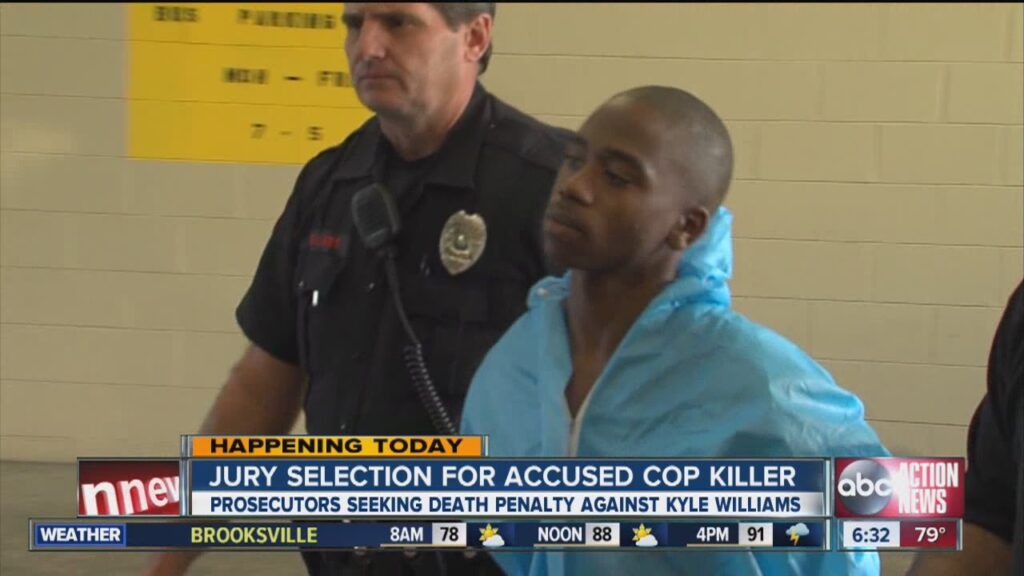 jury selection begins for kyle williams accused of killing lakeland police officer ardulfo crispin