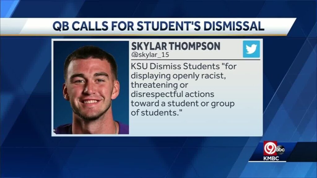 k state football players demand action after students insensitive comments about george floyd