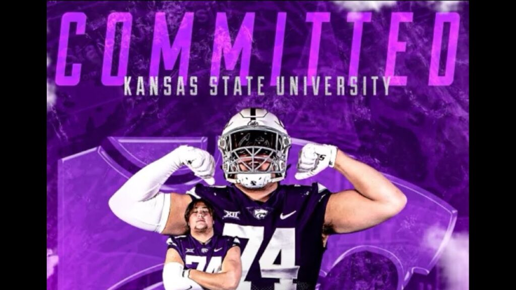 kansas state adds four star ol navarro schunke as a walk on for 2024 class