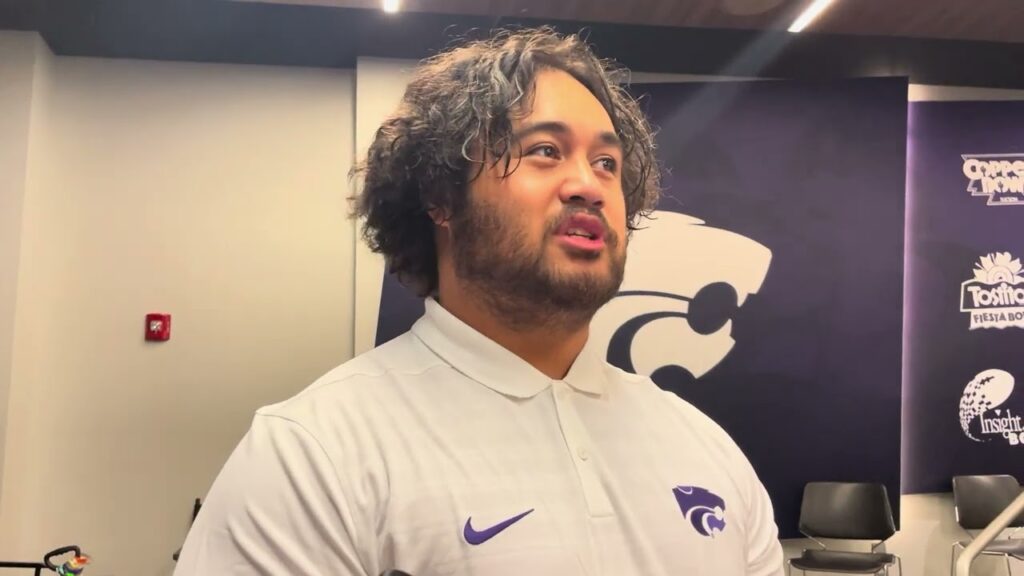 kansas state dt damian ilalio shares thoughts on season opener vs ut martin