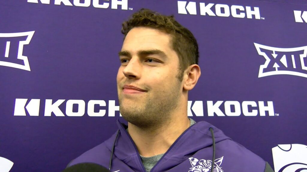 kansas state football cody stufflebean interview november 14 2023