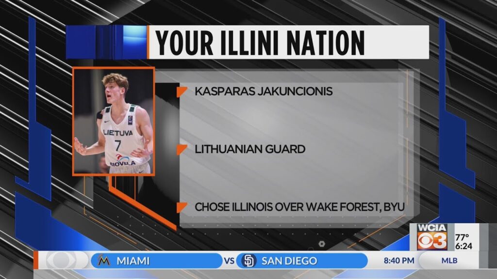 kasparas jakucionis signs with illinois